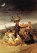 Francisco Goya Witches Sabbath Spain oil painting artist